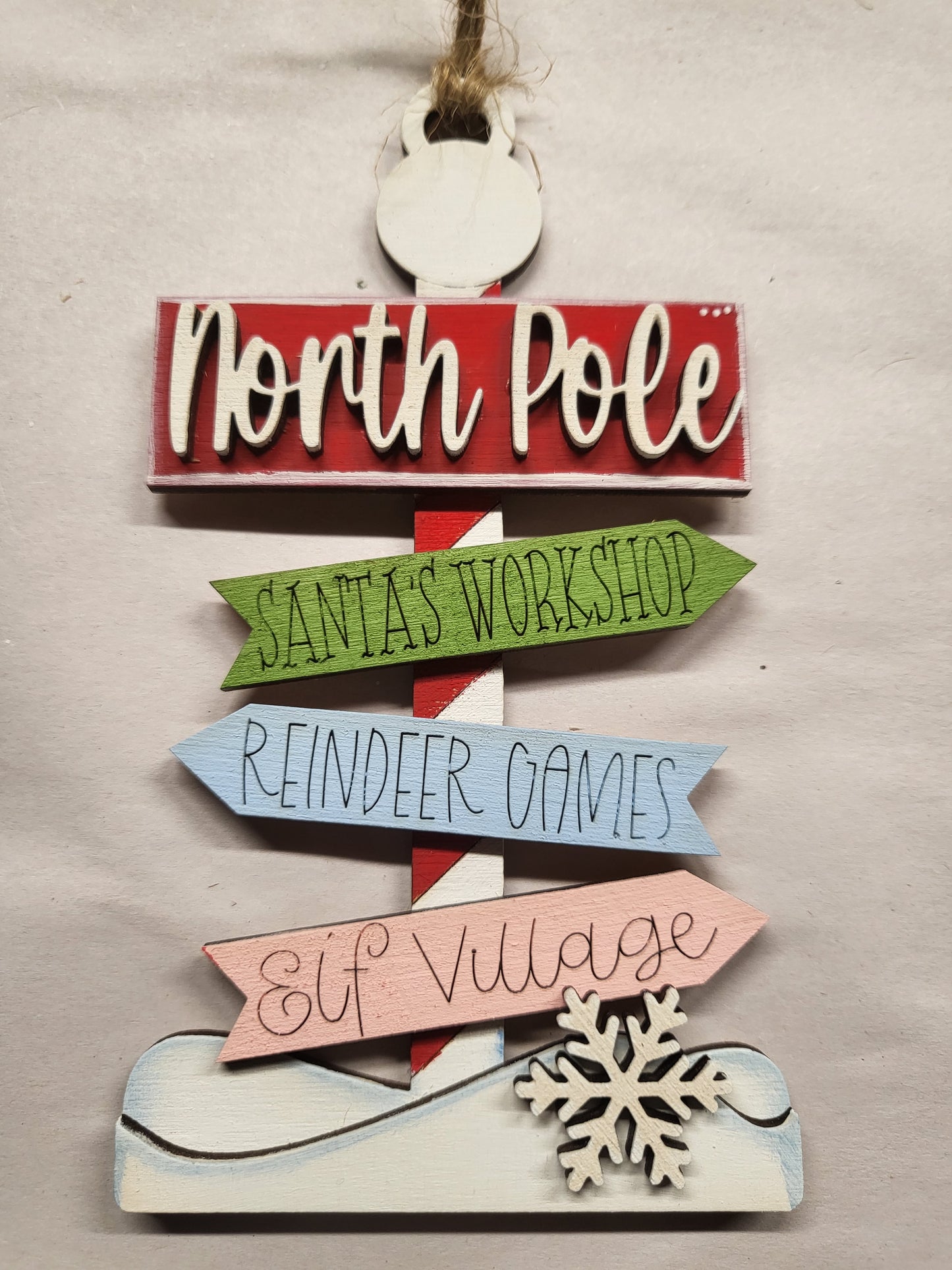 North Pole Ornament