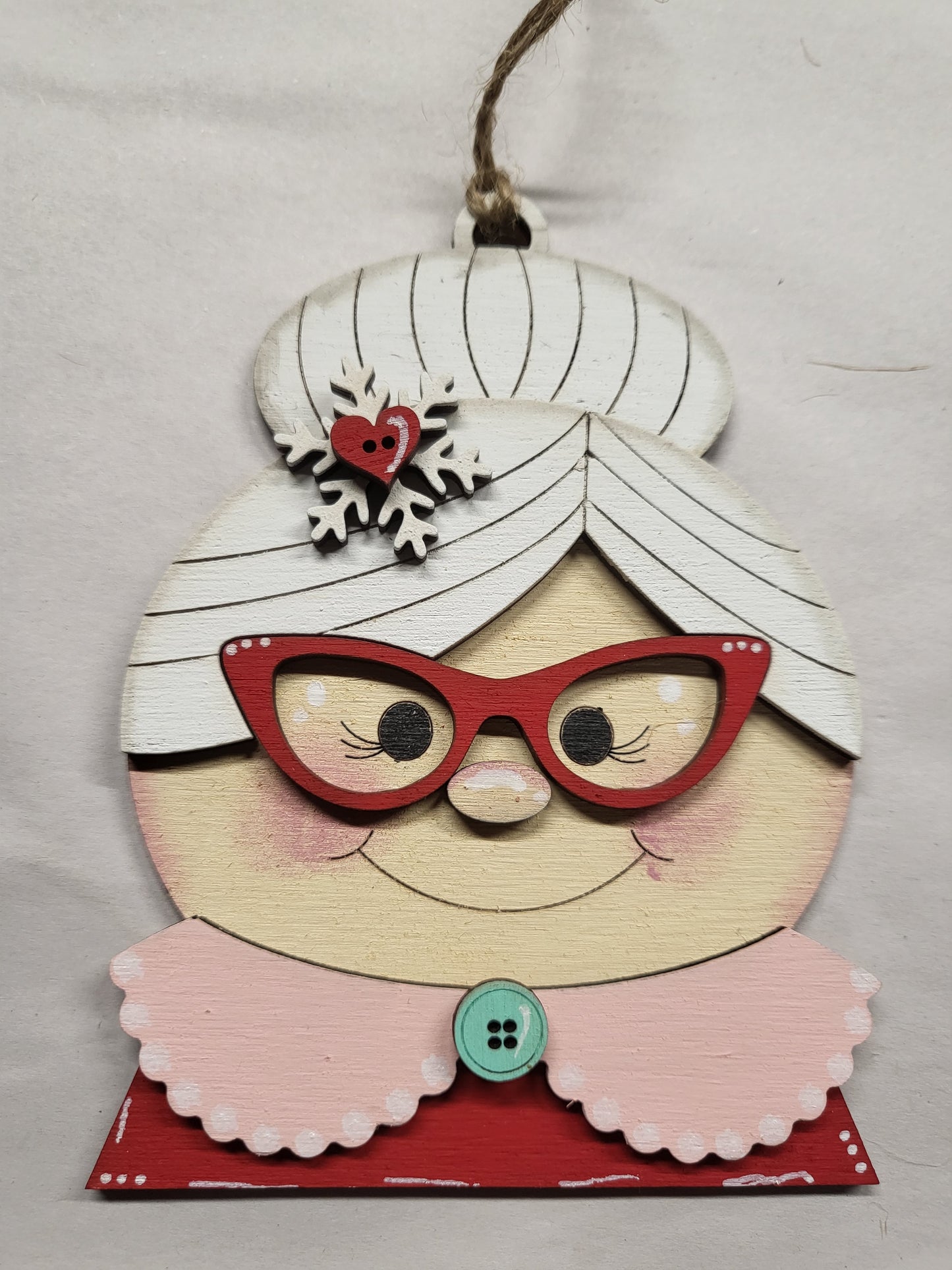 Mrs Claus Ornament