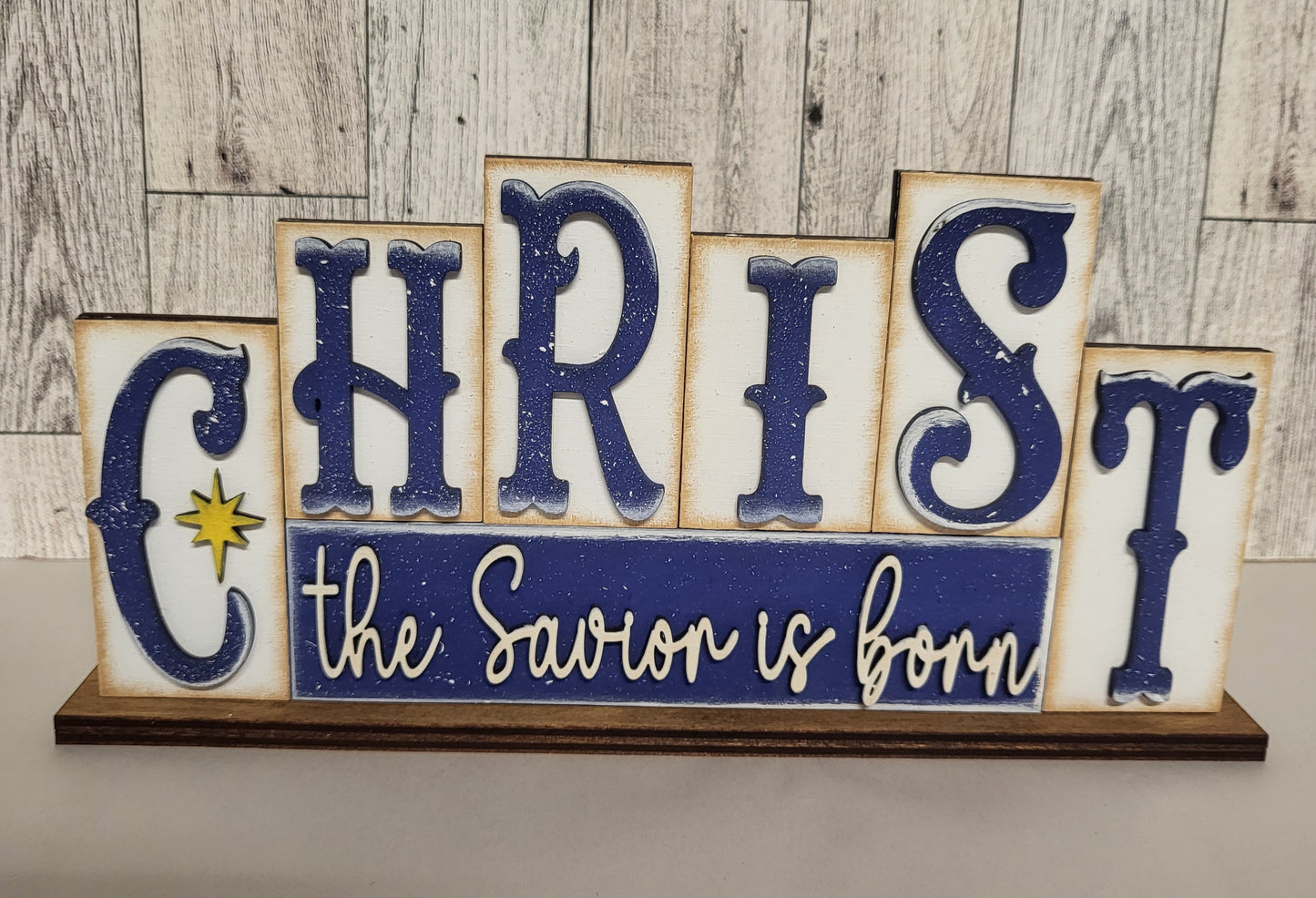 Word Block "Christ the Savior"