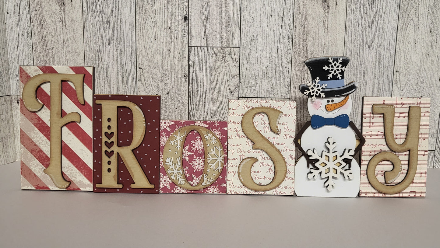 Word Block Frosty
