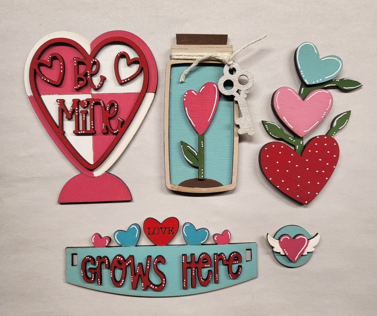 Love Grows here Valentine truck insert