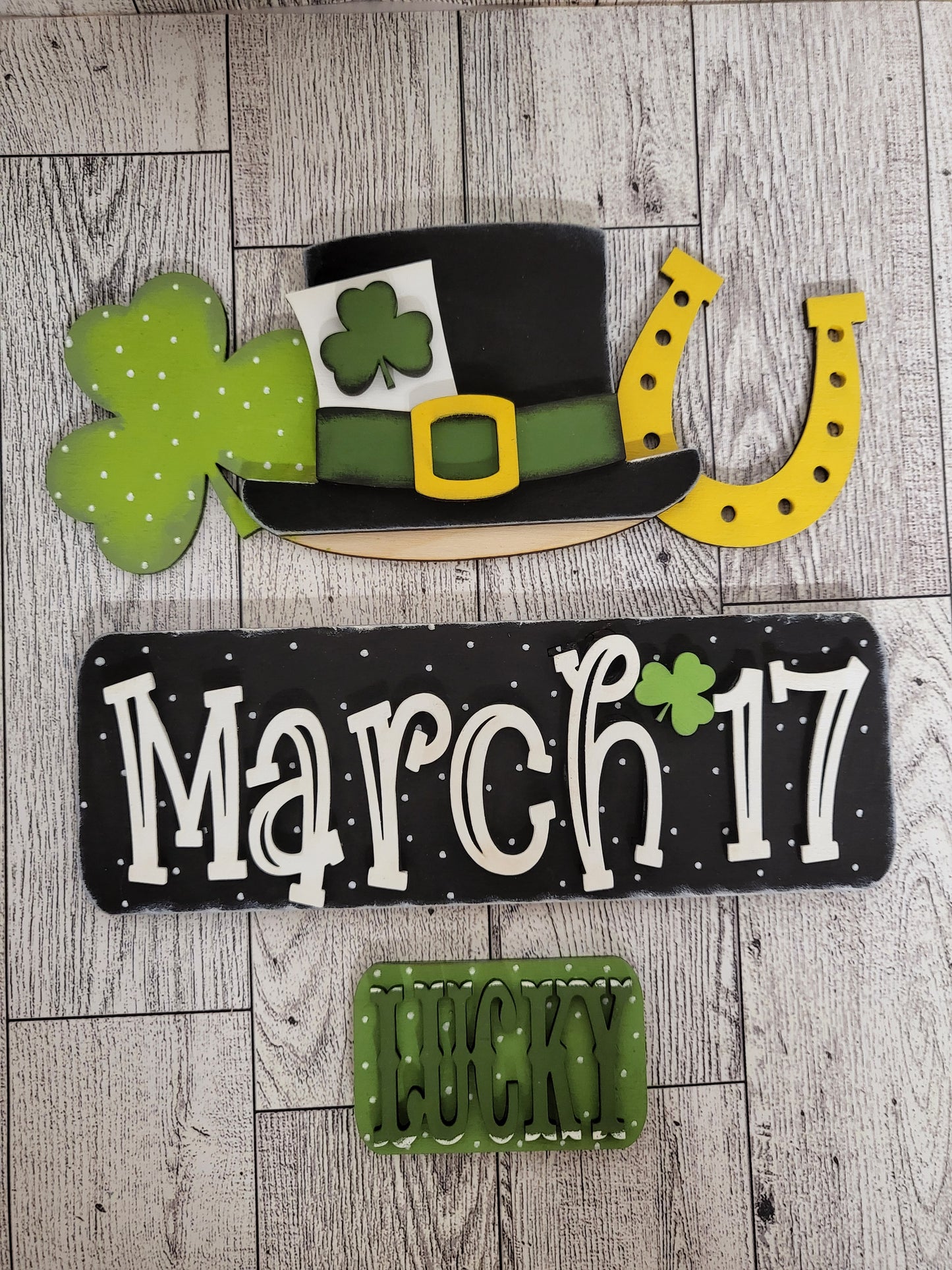 St. Patrick's Standing Truck Insert