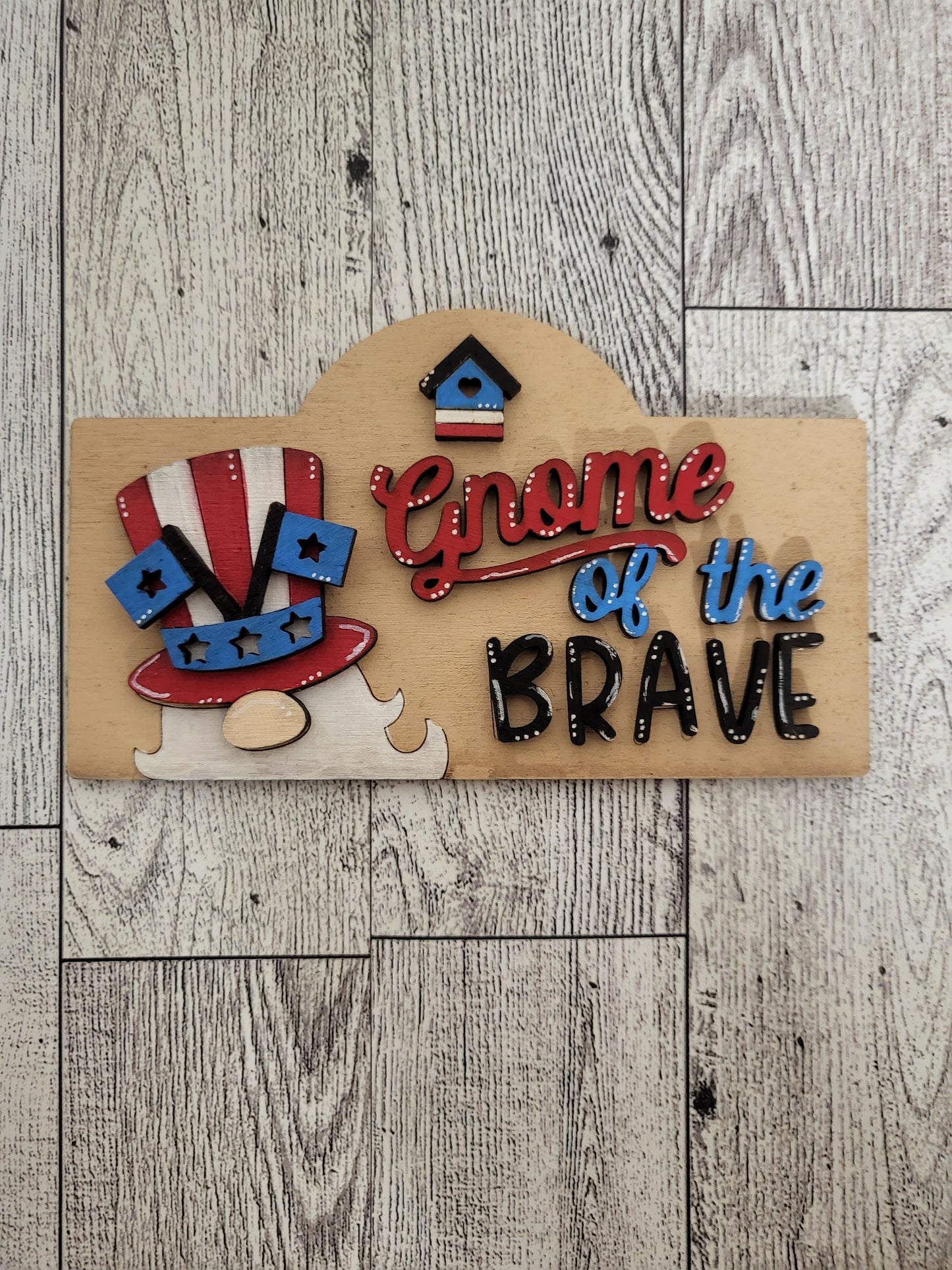 Gnome of the Brave post frame insert