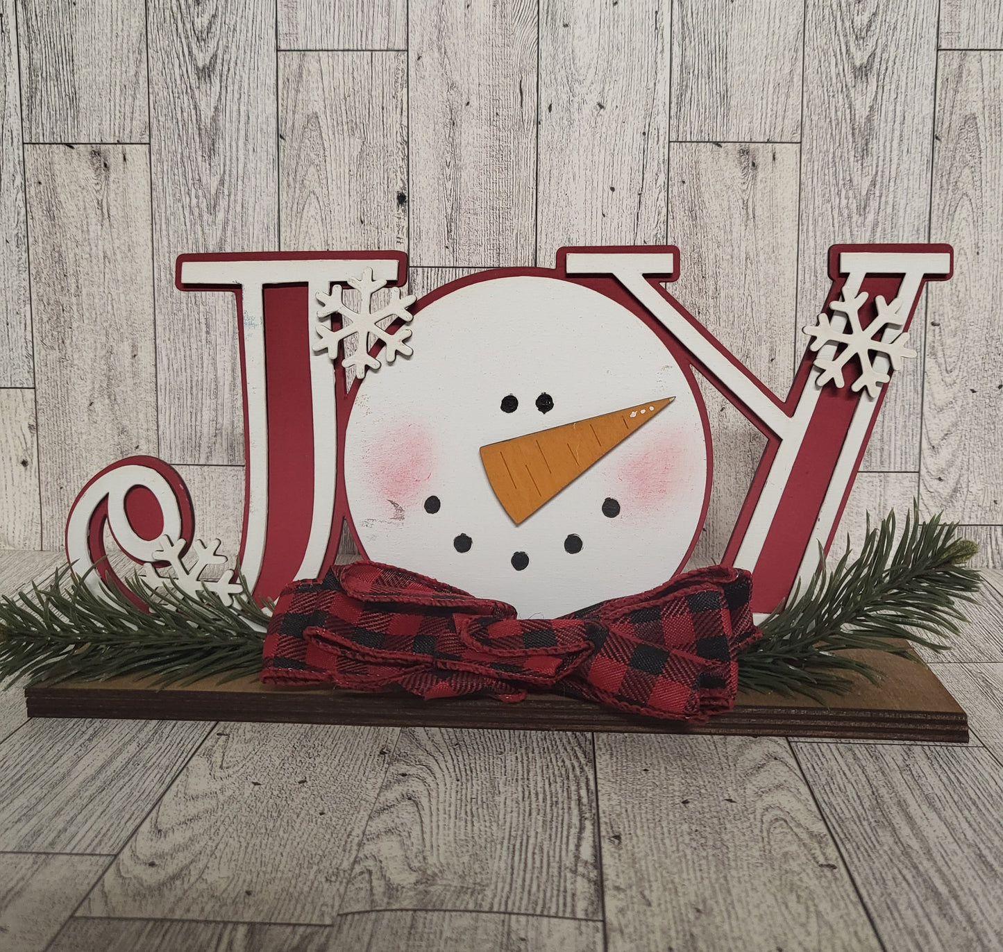 "Joy" Shelf Sitter