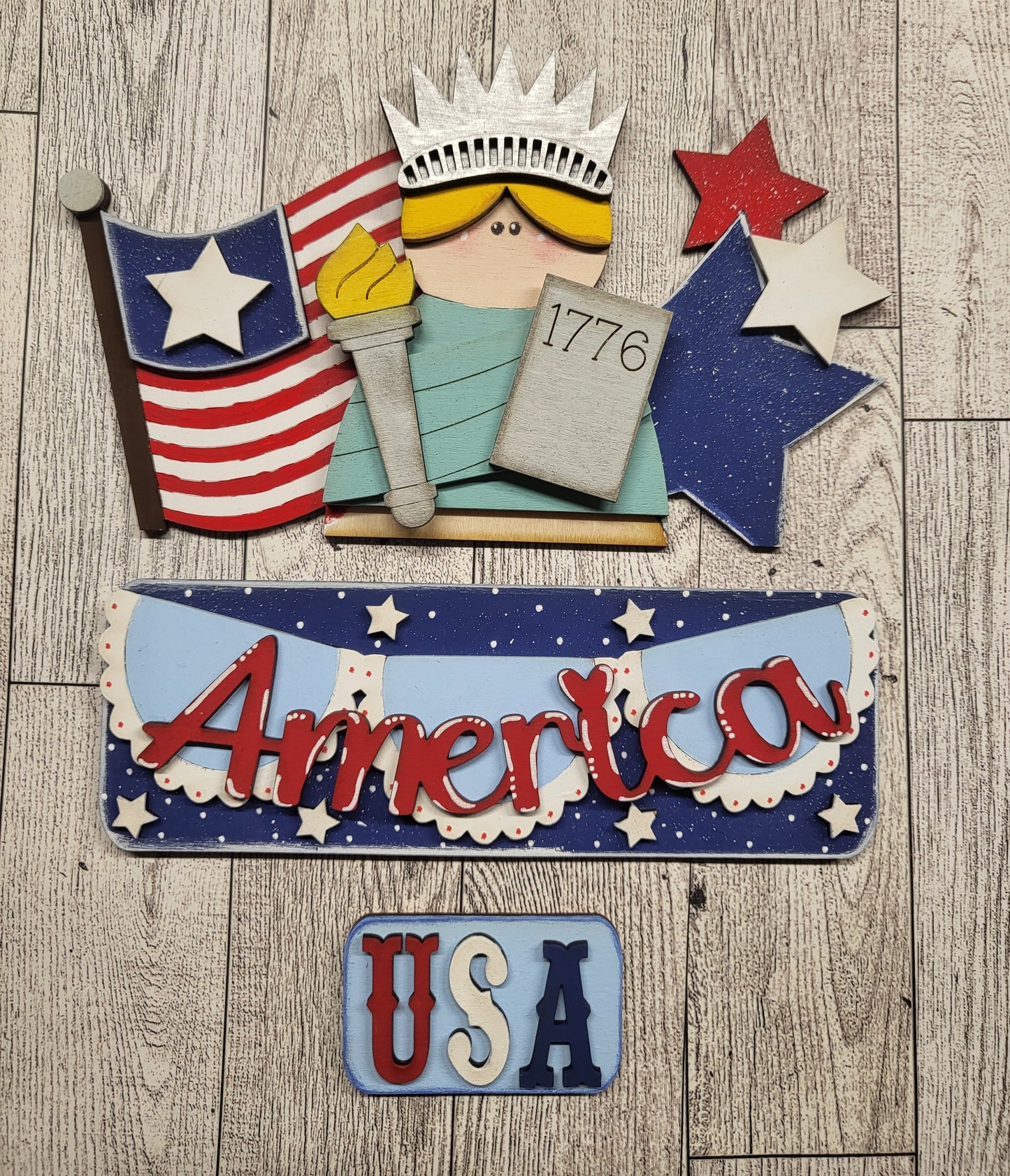 Lady Liberty Truck Insert