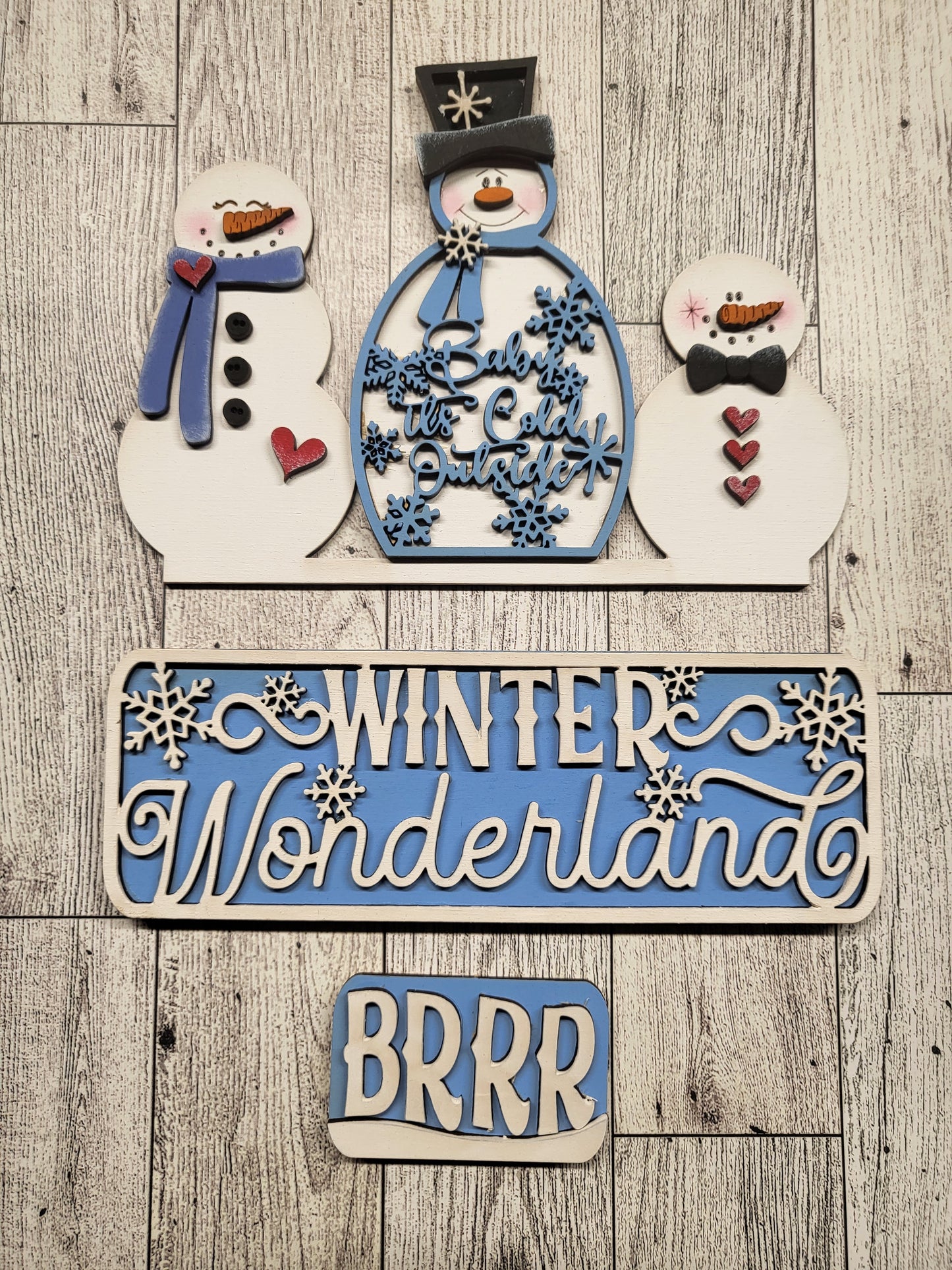 Winter Wonderland Standing Truck Insert