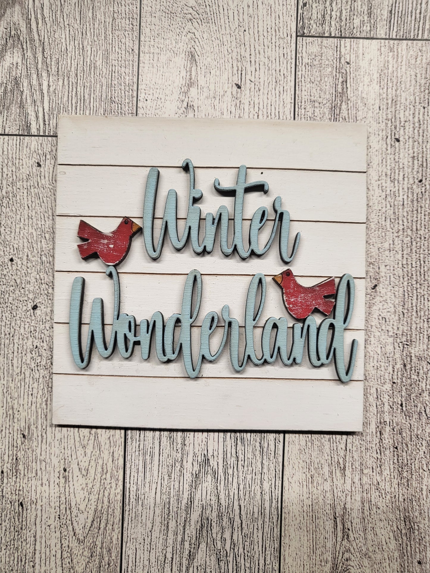 4.25" Square "Winter Wonderland