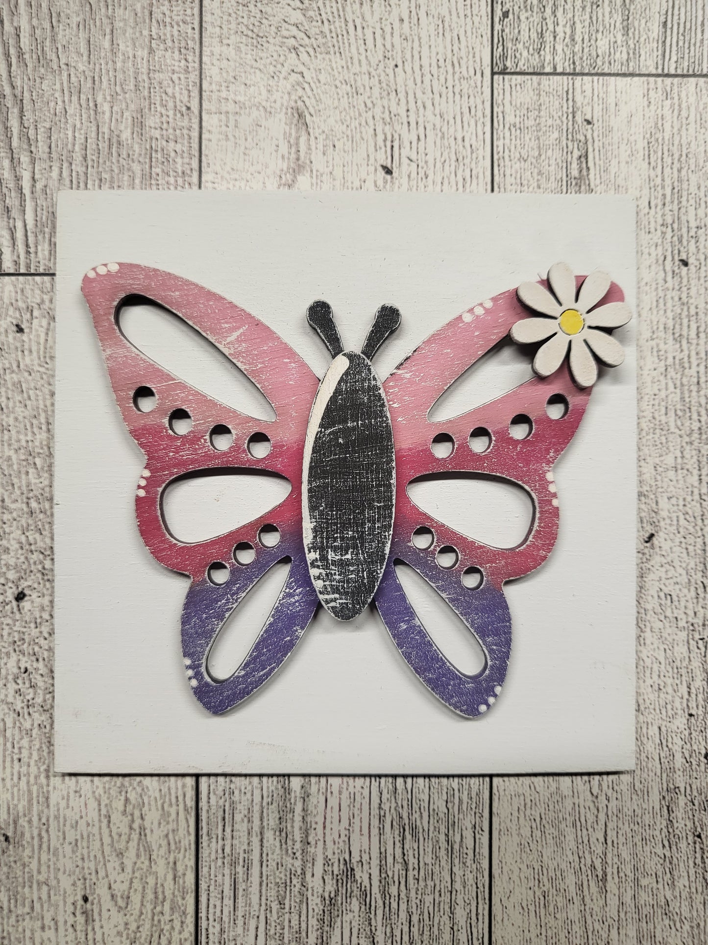 Butterfly 4.25" Square