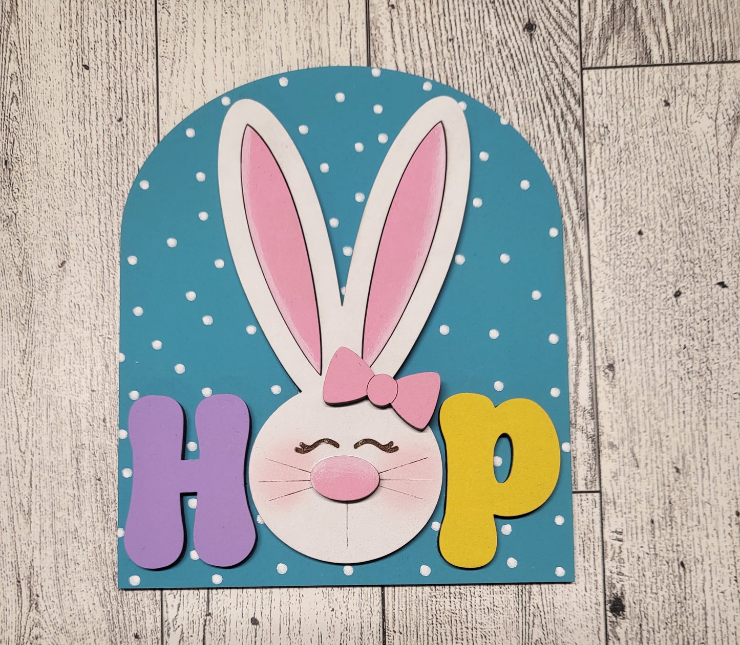 Small Hop Easter boho insert
