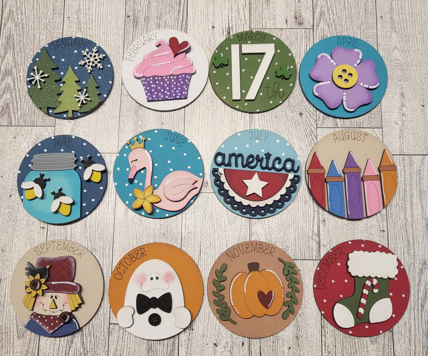 3" Circle Inserts