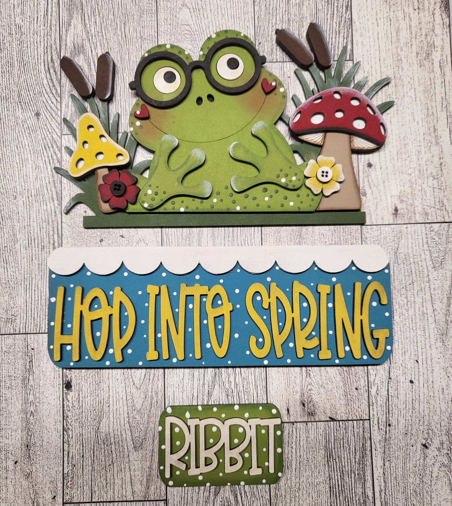 Hop into Spring Truck Insert