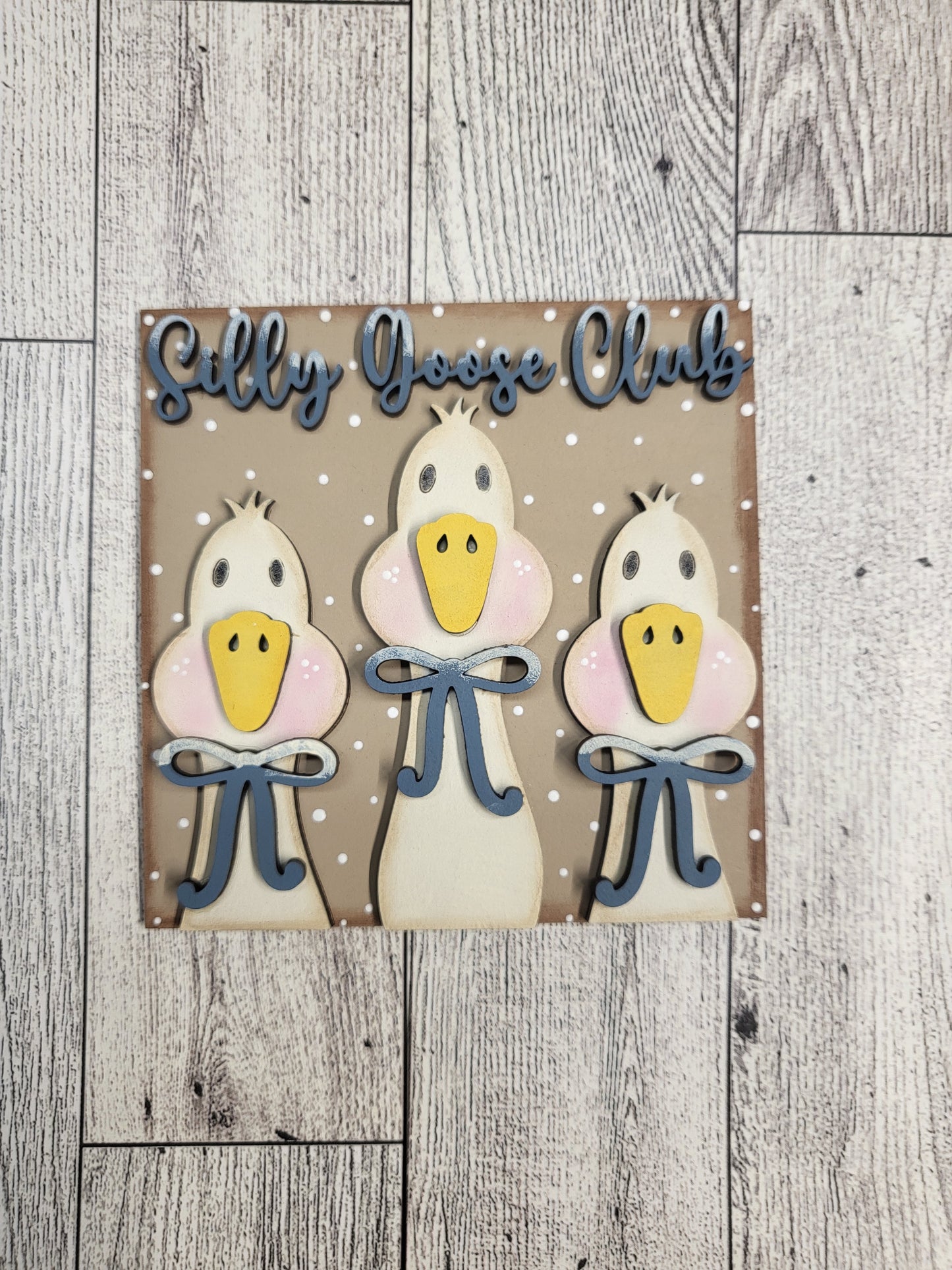 4.25" Silly Goose Club insert