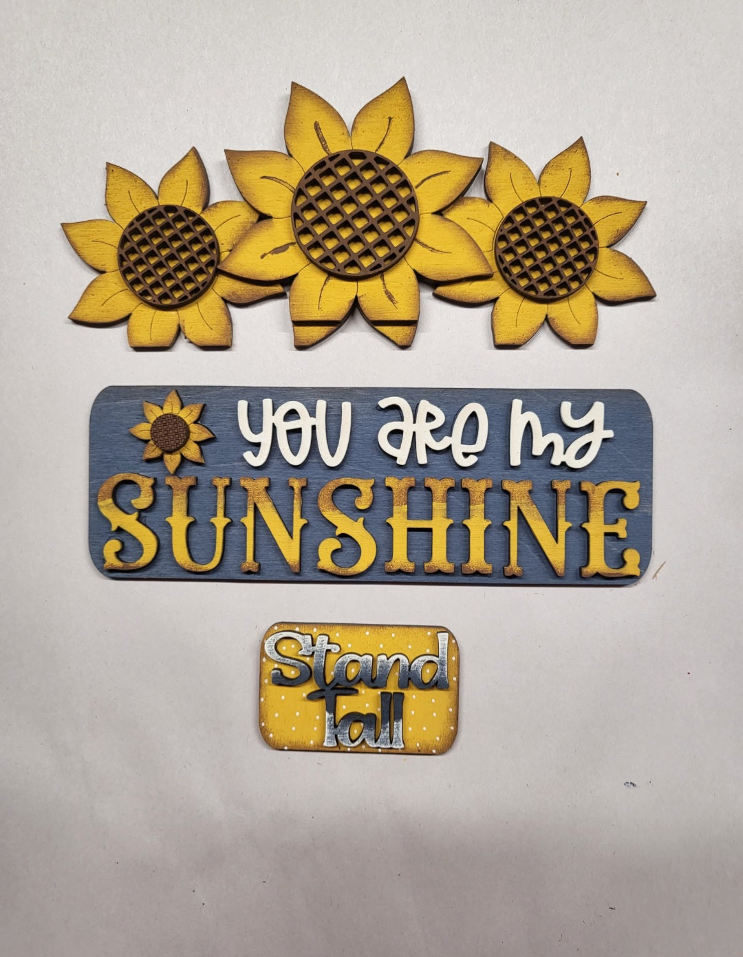 Sunflower Standing Truck Insert