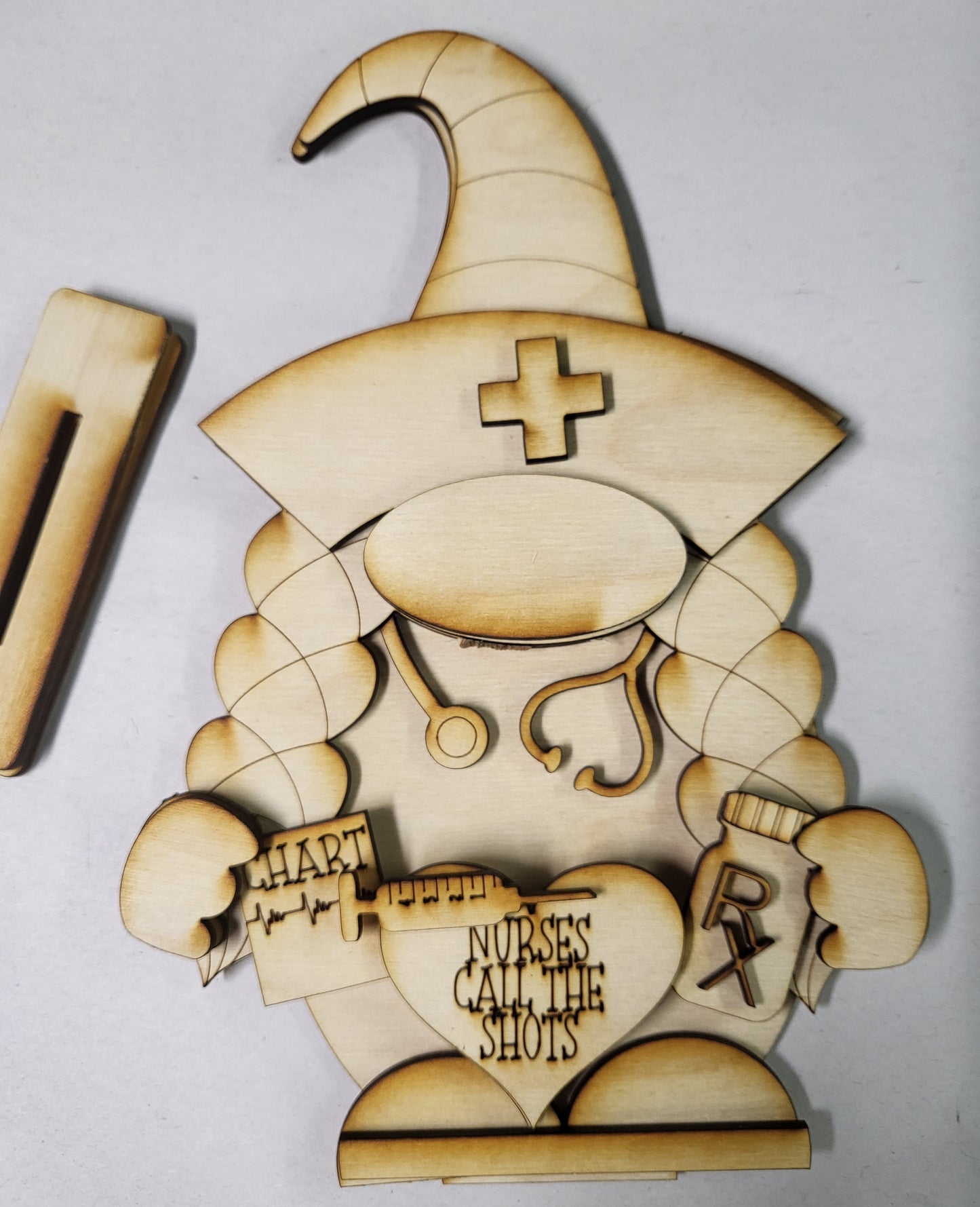 Standing Girl Nurse Gnome