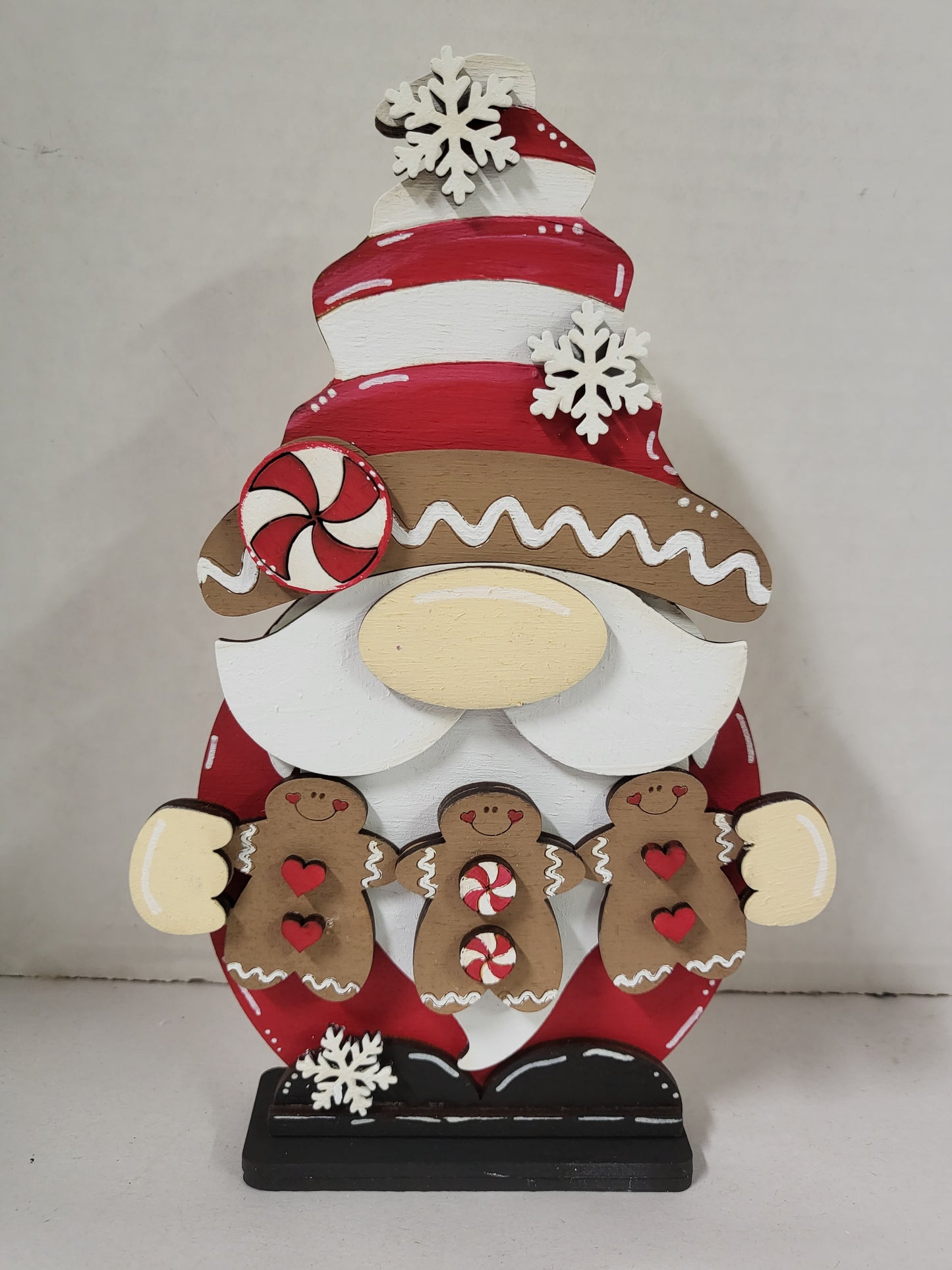 Standing Gingerbread Gnome