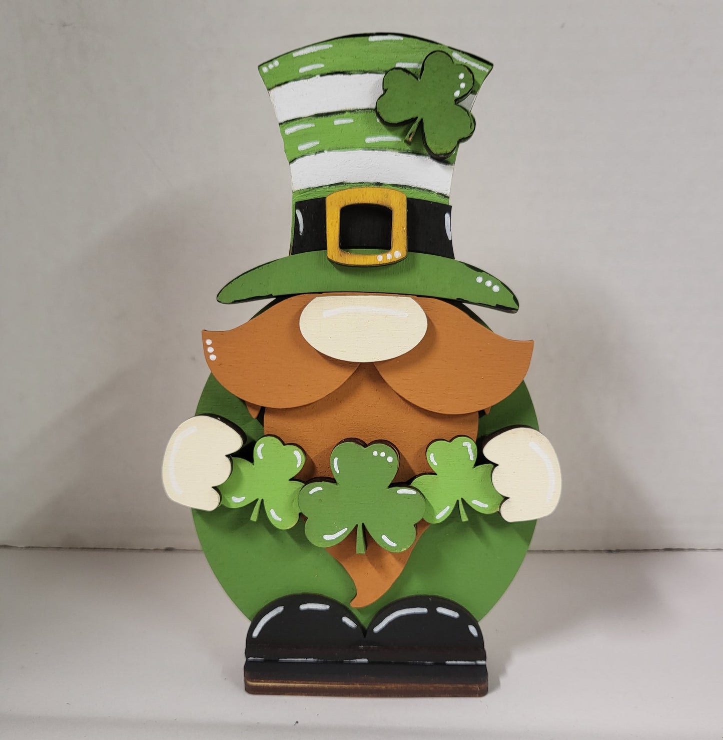 Painted standing Leprechaun Gnome
