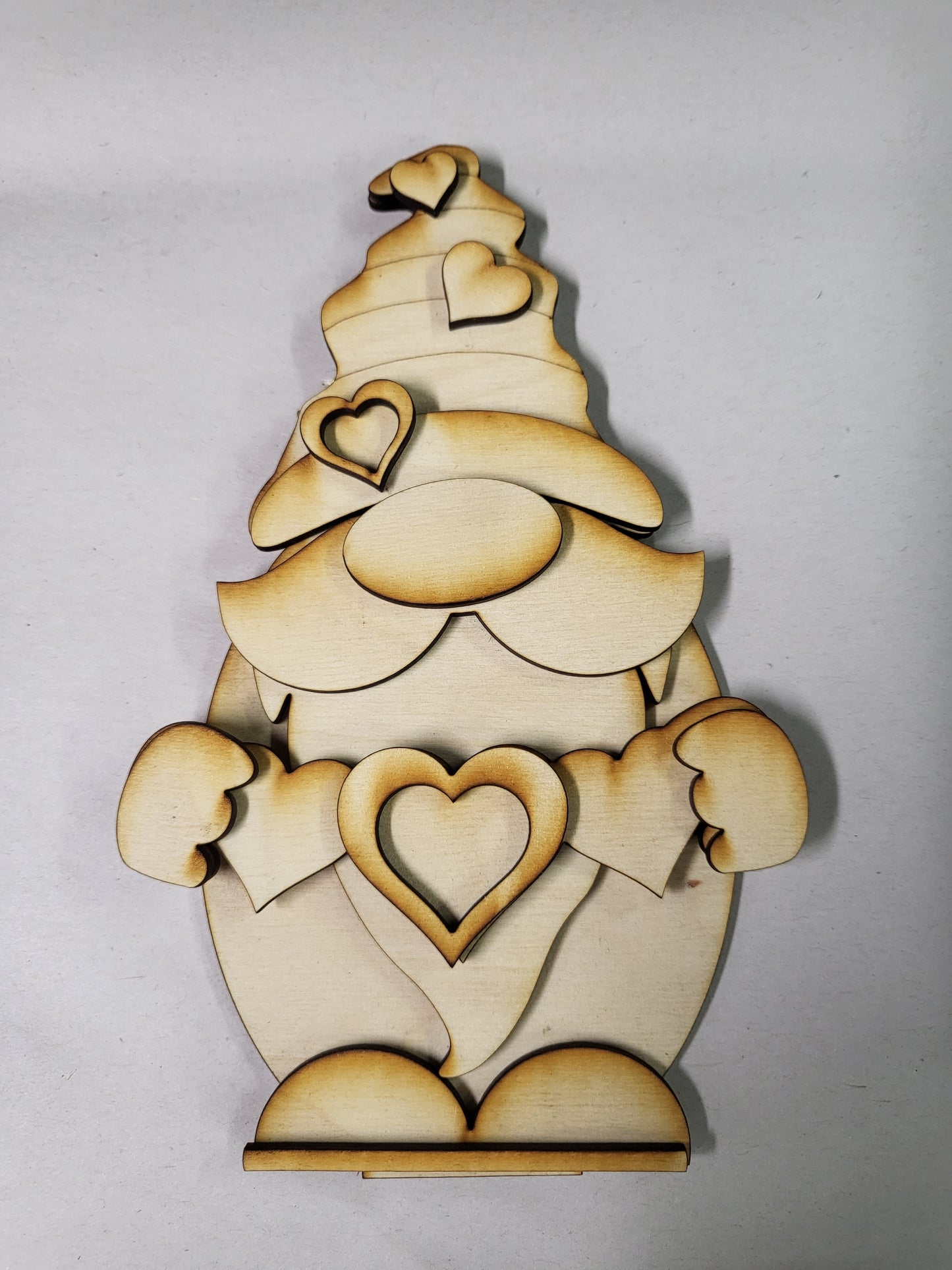 Standing Valentine Gnome