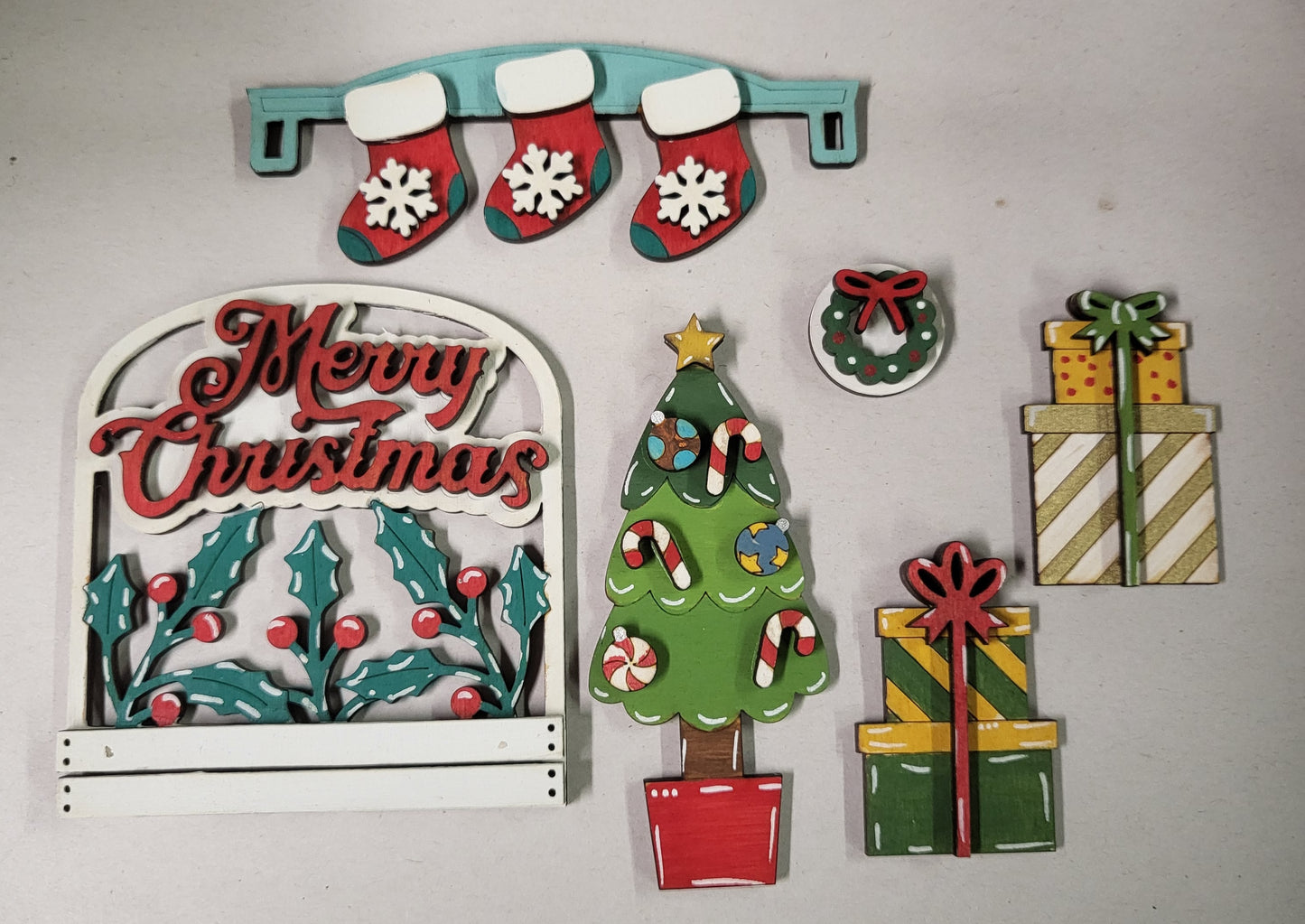 Truck Insert Merry Christmas
