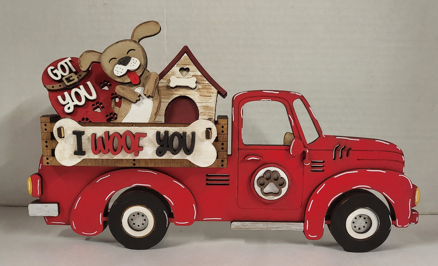 I Woof You Truck Insert