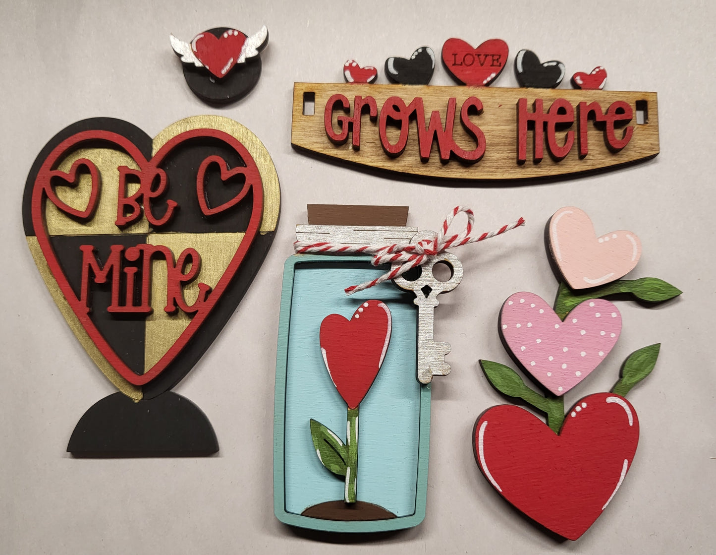 Love Grows here Valentine truck insert