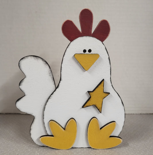 Standing Rooster