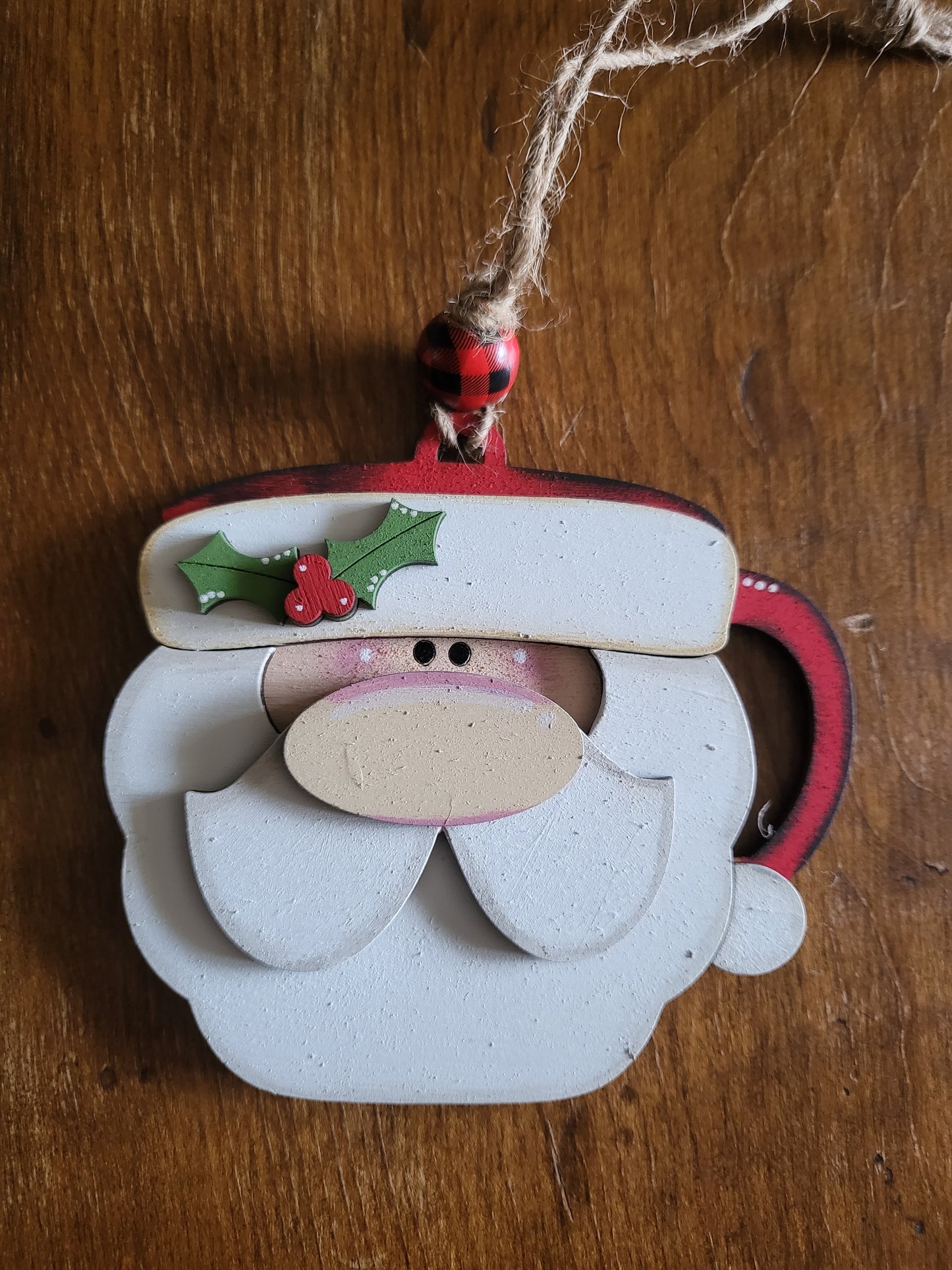 Santa Cup Ornament