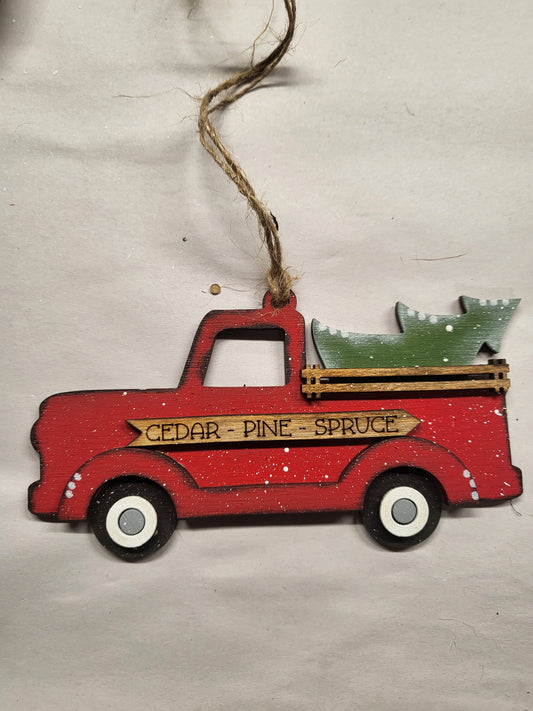 Red Truck Ornament