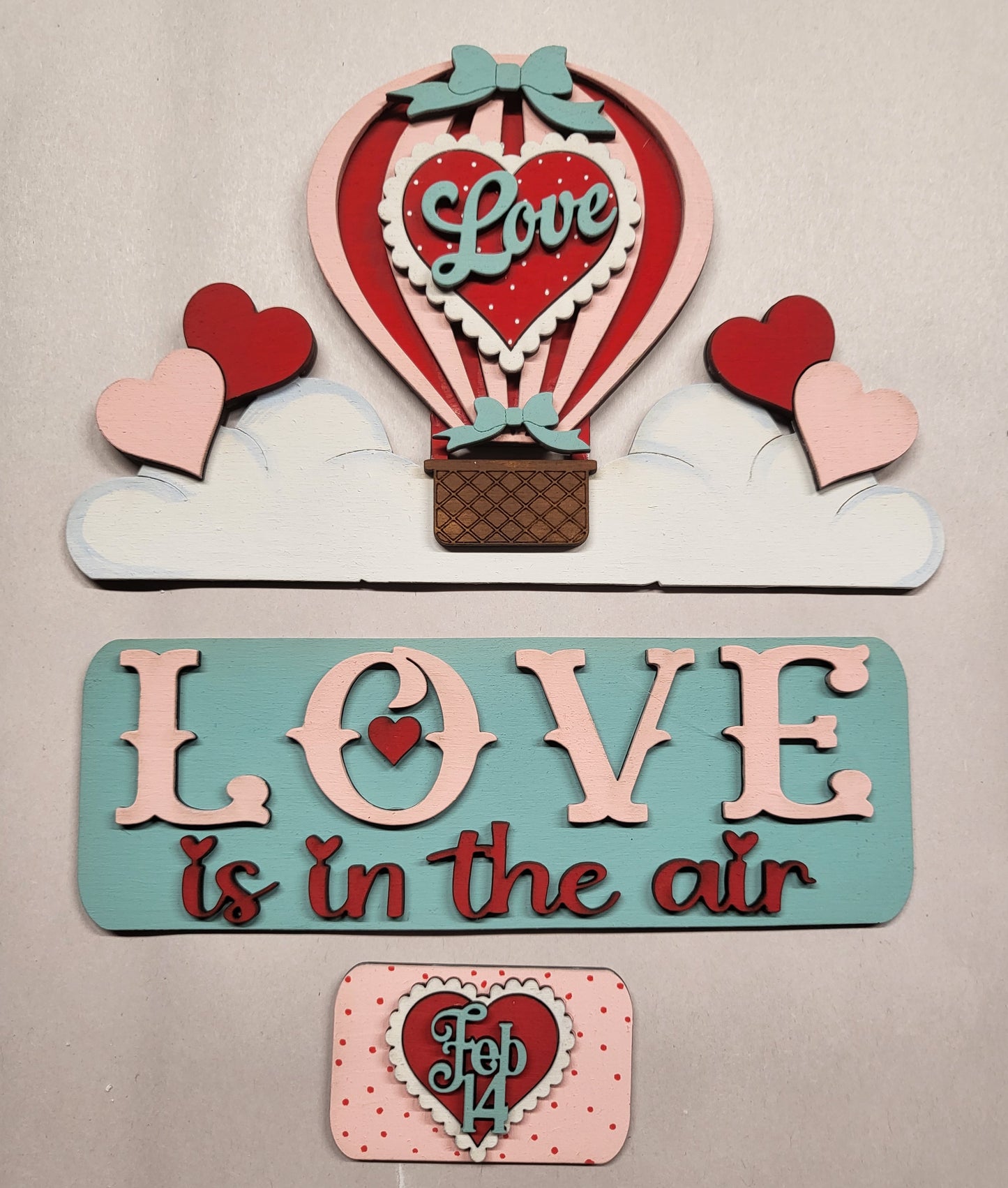 Love is in the Air Standing truck insert