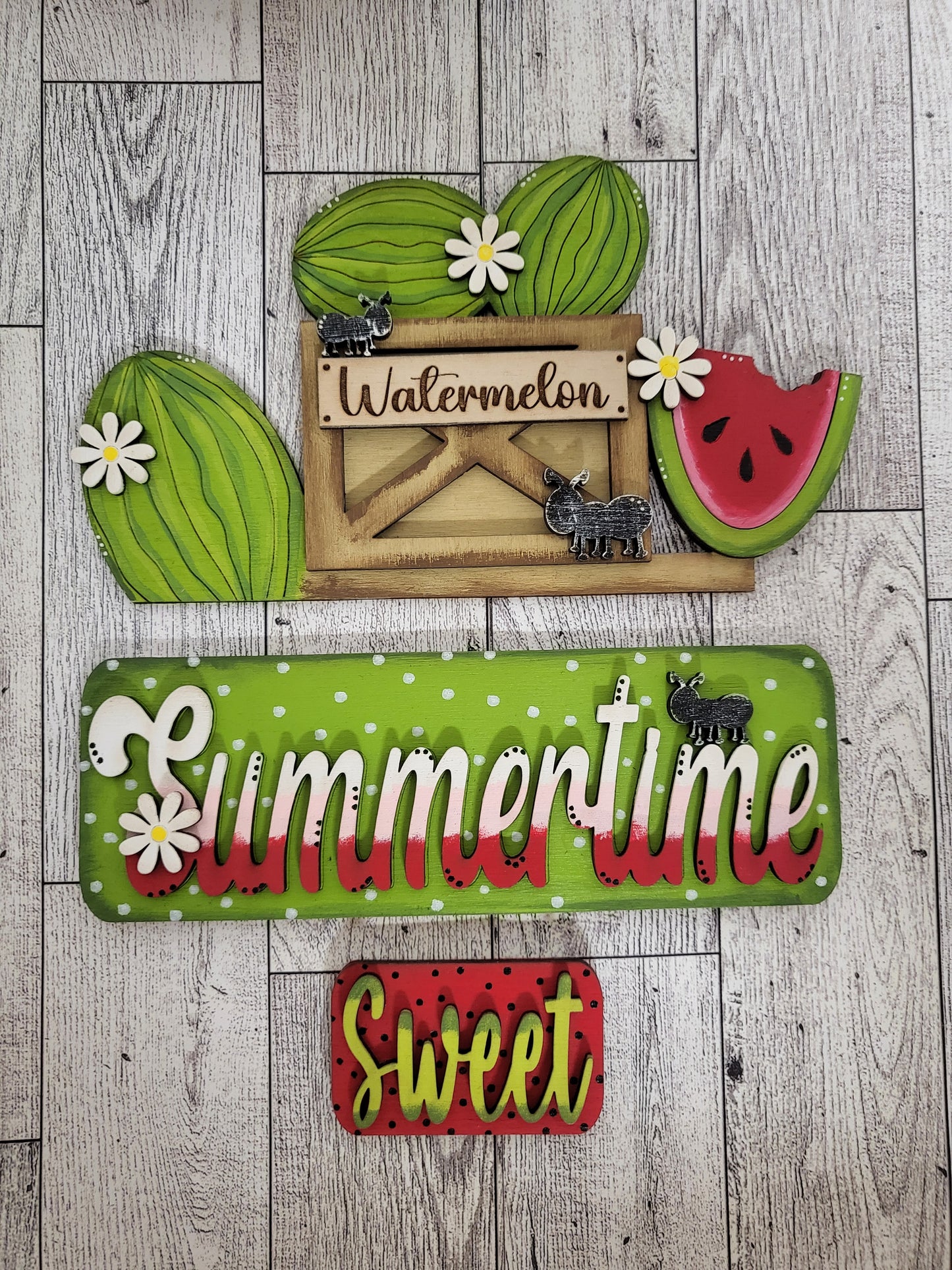 Sweet Summer Time Standing Truck Insert