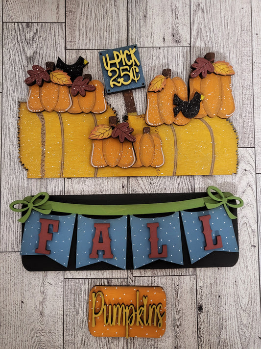 Fall/Pumpkins Standing Truck Insert