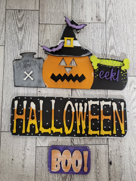 Halloween Standing Truck Insert