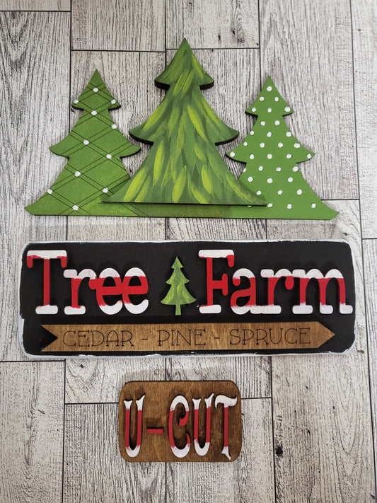 Tree Farm Standing Truck Insert