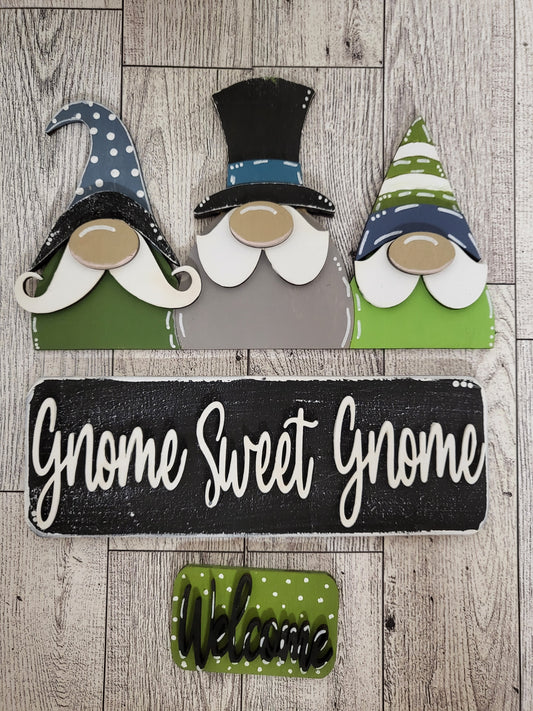 Gnome Sweet Gnome Standing Truck Insert