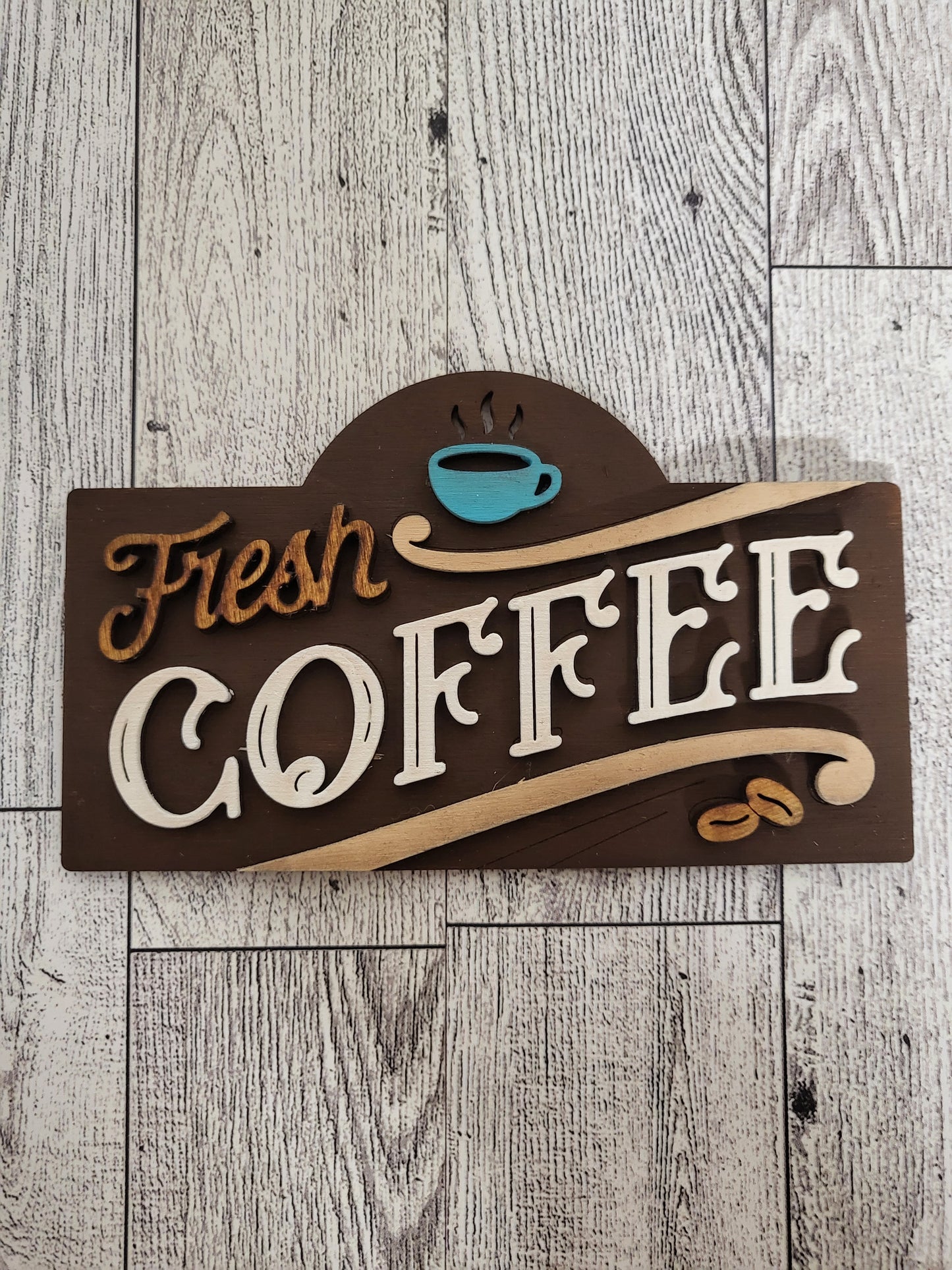 Fresh Coffee post frame insert