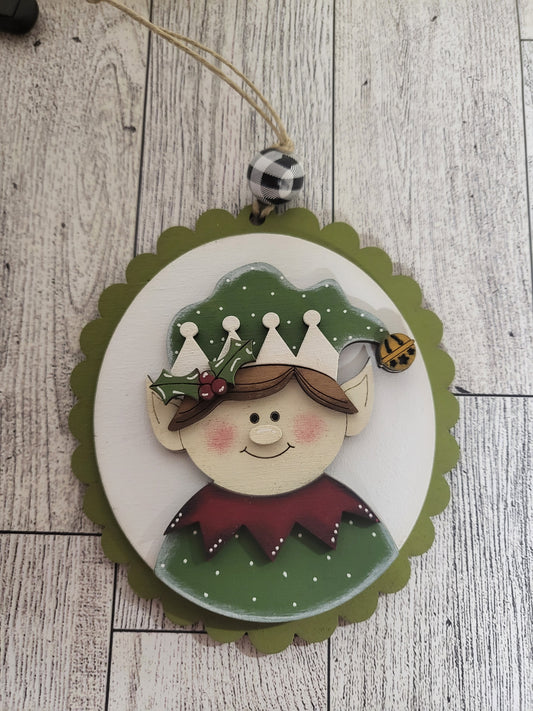 Elf Boy Ornament