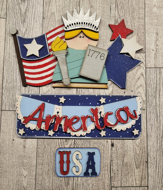 Lady Liberty Truck Insert