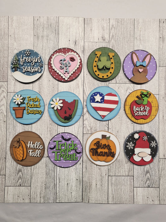 Volume 1, 3" circles