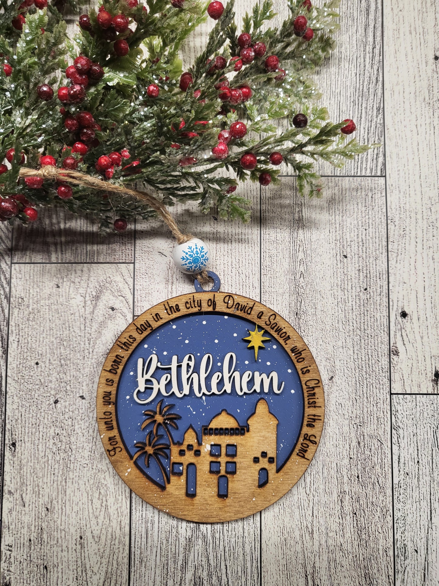Bethlehem Ornament