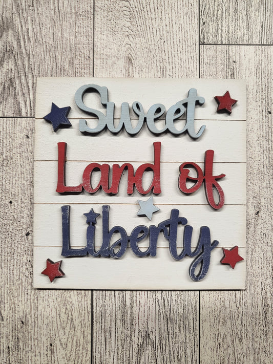 Sweet Land of Liberty Interchangeable