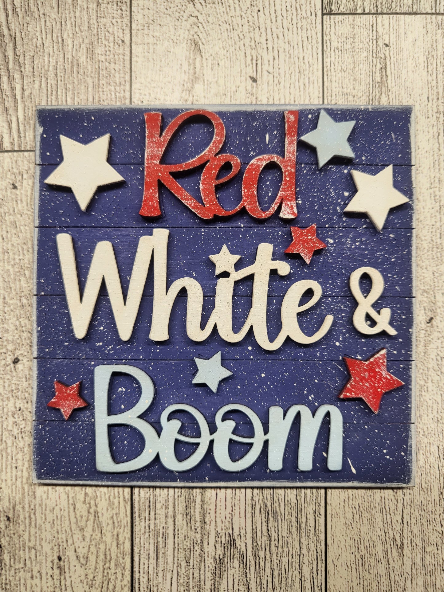 Red, White & Boom Interchangeable