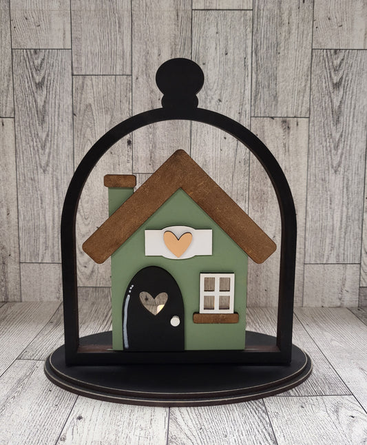 Tea light Arched House