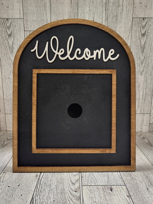 Arched Welcome Frame