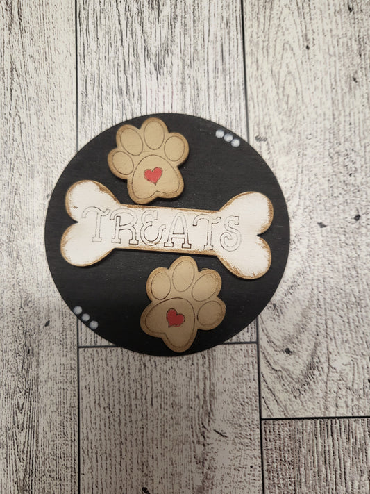 3" Dog Treats Insert