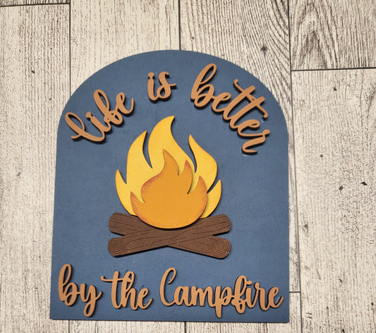 Small campfire boho insert