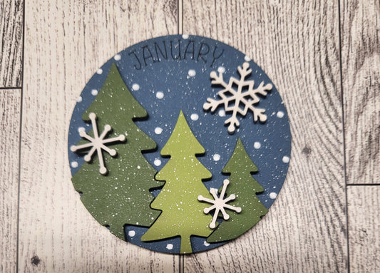 3" January Insert