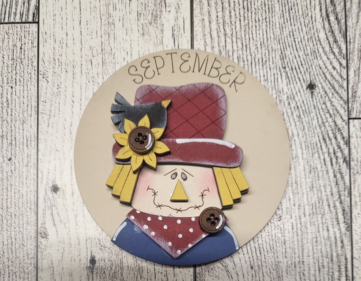 3" September Circle Insert