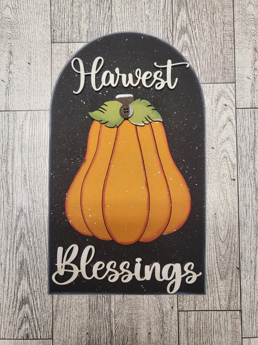 Boho Large Harvest Blessings Insert