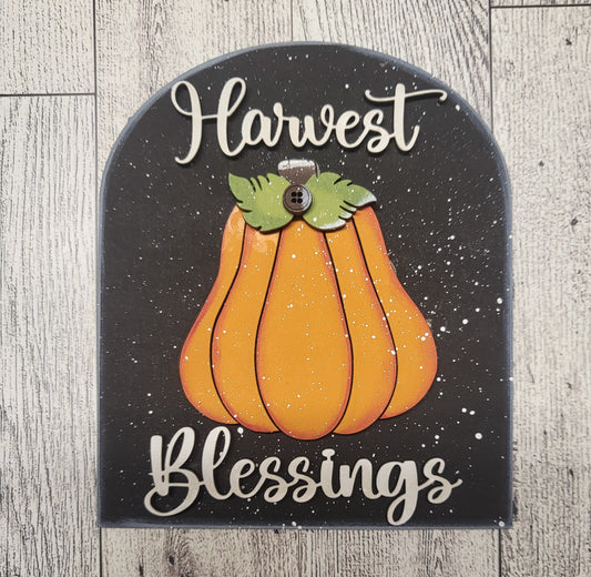 Boho small Harvest Blessings insert