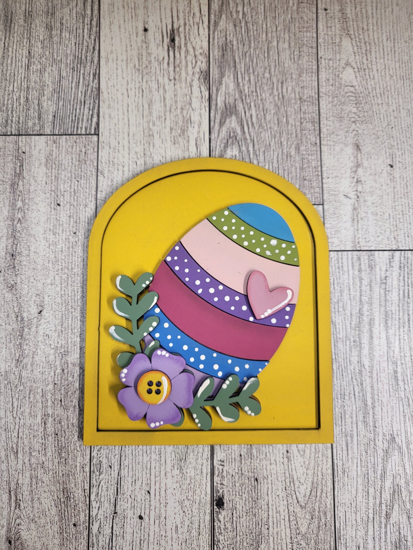 Small Easter Egg boho insert