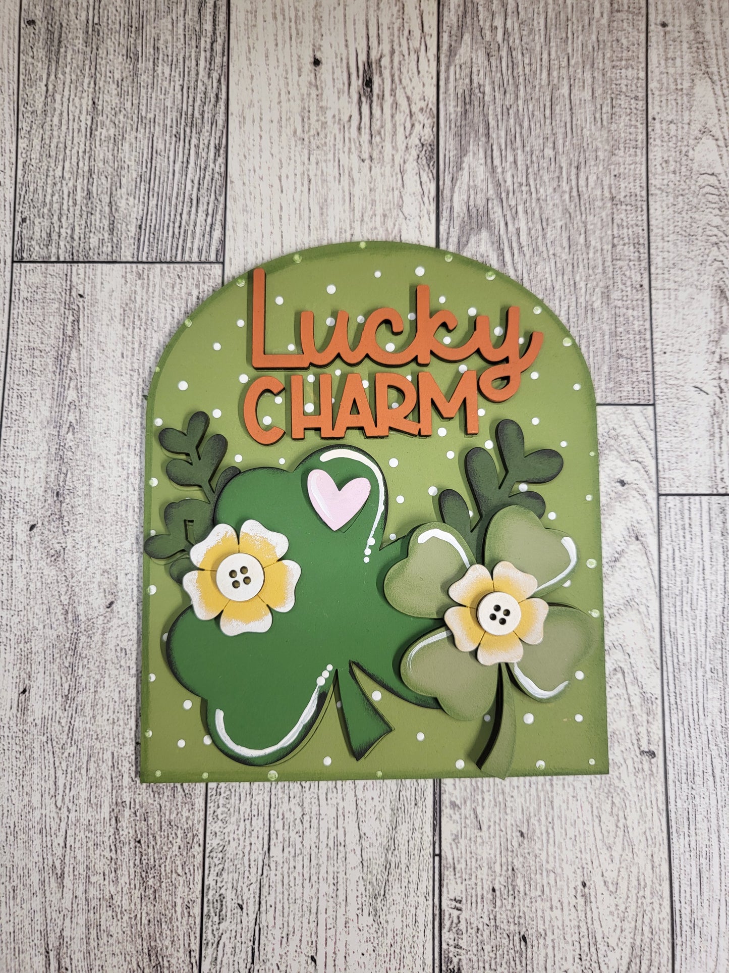 Small Lucky Charm boho insert
